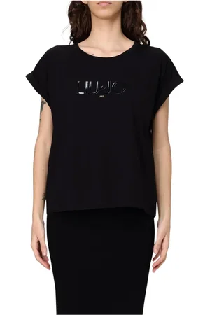 Liu Jo Mujer, Camisetas, Negro, Talla: XS