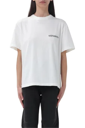 Alessandra Rich Mujer, Camisetas, Blanco, Talla: S