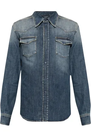 Dolce & Gabbana Hombre, Camisas, Azul, Talla: XL