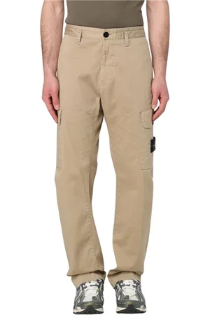 Stone Island Hombre, Pantalones, Marrón, Talla: W33