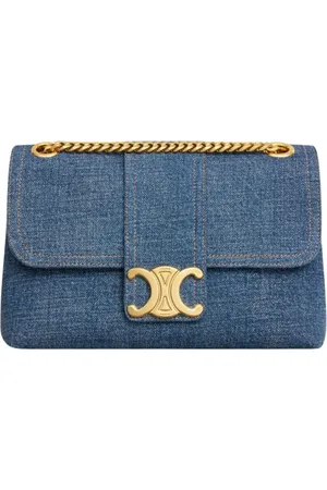 Céline Mujer, Bolsos, Azul, Talla: ONE Size