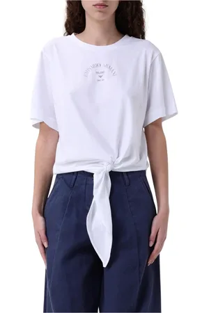 Emporio Armani Mujer, Camisetas, Blanco, Talla: L