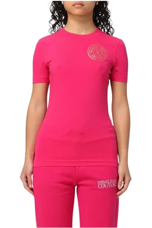 VERSACE Mujer, Camisetas, Rosa, Talla: S