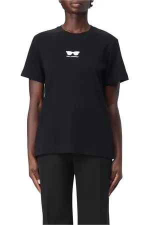 Karl Lagerfeld Mujer, Camisetas, Negro, Talla: M