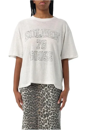 Golden Goose Mujer, Camisetas, Blanco, Talla: M