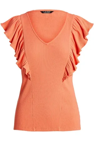 Ralph Lauren Mujer, Blusas y Camisas, Naranja, Talla: M