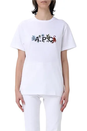 A.P.C. Mujer, Camisetas, Blanco, Talla: XS
