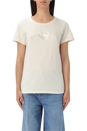 Liu Jo Mujer, Camisetas, Blanco, Talla: 2XL