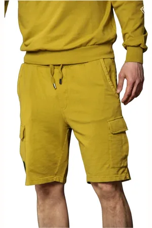 Masons Hombre, Pantalones cortos, Verde, Talla: S