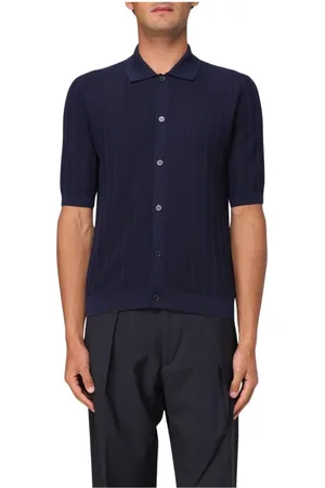 BALLANTYNE Hombre, Camisas, Azul, Talla: M