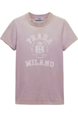 Prada Mujer, Camisetas, Púrpura, Talla: M