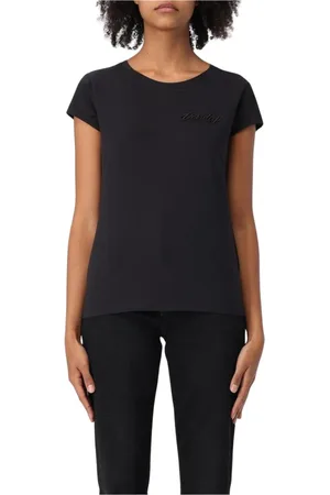Dondup Mujer, Camisetas, Negro, Talla: L