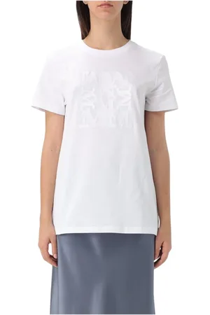 Max Mara Mujer, Camisetas, Blanco, Talla: L