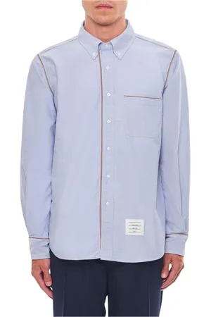 Thom Browne Hombre, Camisas, Azul, Talla: S