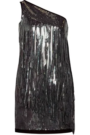 Pinko Mujer, Vestidos, Gris, Talla: M