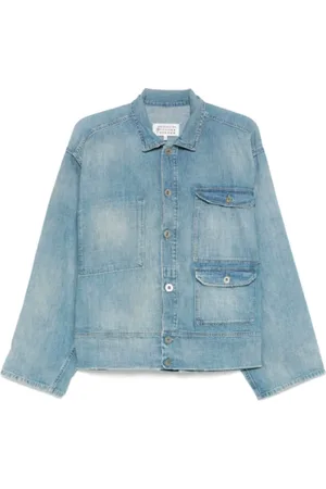 Maison Margiela Hombre, Chaquetas, Azul, Talla: L