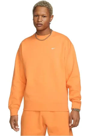 Nike Hombre, Sudaderas, Naranja, Talla: M