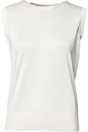 Dolce & Gabbana Mujer, Camisetas, Blanco, Talla: M