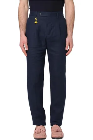 Manuel Ritz Hombre, Pantalones, Azul, Talla: XL