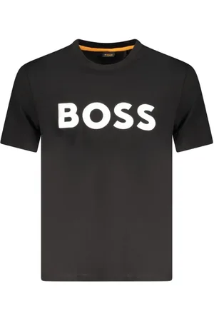 HUGO BOSS Hombre, Camisetas, Negro, Talla: 2XL