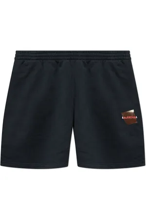 Balenciaga Hombre, Pantalones cortos, Negro, Talla: L