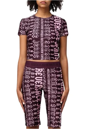 VERSACE Mujer, Camisetas, Púrpura, Talla: M