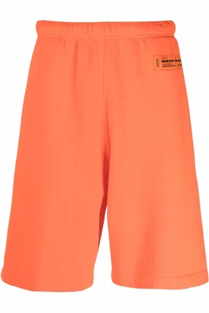 Heron Preston Hombre, Pantalones cortos, Naranja, Talla: L