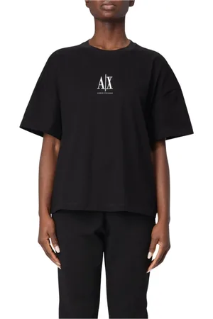 Armani Exchange Mujer, Camisetas, Negro, Talla: XS