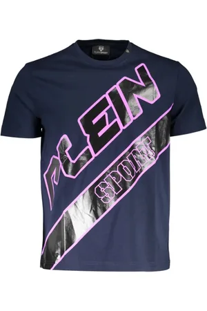 Philipp Plein Hombre, Camisetas, Azul, Talla: L