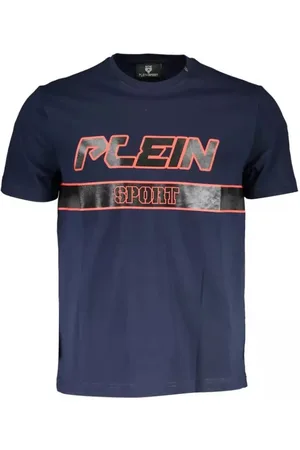 Philipp Plein Hombre, Camisetas, Azul, Talla: L