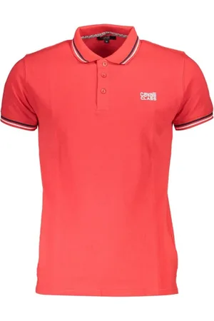 Roberto Cavalli Hombre, Camisetas, Rojo, Talla: M