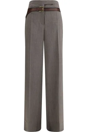 Prada Mujer, Pantalones, Gris, Talla: L