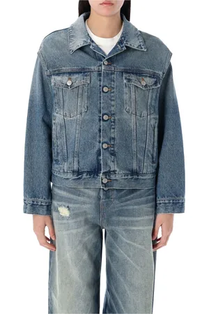 Maison Margiela Mujer, Chaquetas, Azul, Talla: S