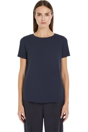 Max Mara Mujer, Camisetas, Azul, Talla: M