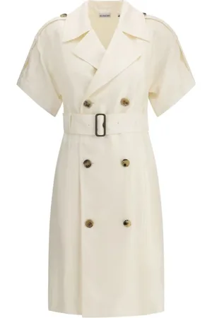 Burberry Mujer, Abrigos, Blanco, Talla: S