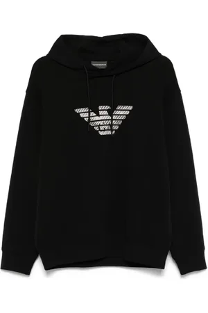 Emporio Armani Hombre, Sudaderas, Negro, Talla: M