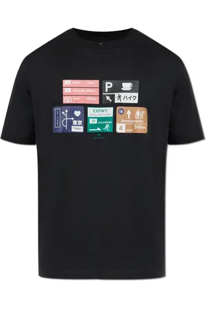 Paul Smith Hombre, Camisetas, Negro, Talla: XL