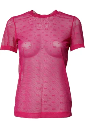 Dolce & Gabbana Mujer, Camisetas, Rosa, Talla: S