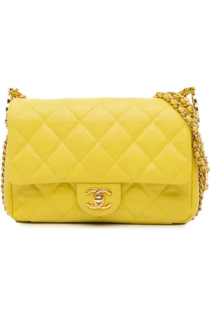 CHANEL Mujer, De segunda mano, Amarillo, Talla: ONE Size