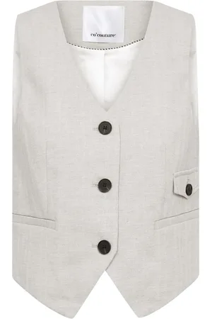 Co`Couture Mujer, Chaquetas, Blanco, Talla: L
