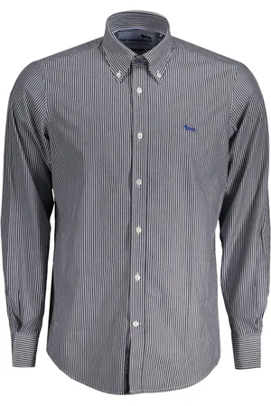 HARMONT&BLAINE Hombre, Camisas, Azul, Talla: S