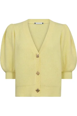 Co`Couture Mujer, Jerseys, Amarillo, Talla: XS