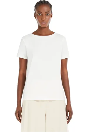 Max Mara Mujer, Camisetas, Blanco, Talla: M