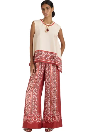 La DoubleJ Mujer, Pantalones, Rojo, Talla: XS