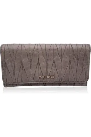 Miu Miu Mujer, De segunda mano, Gris, Talla: ONE Size