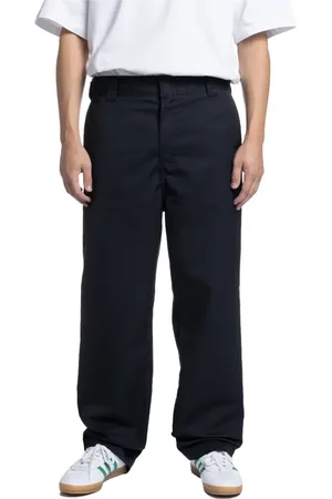 Carhartt Hombre, Pantalones, Negro, Talla: W34