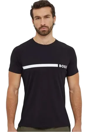 HUGO BOSS Hombre, Camisetas, Negro, Talla: 2XL