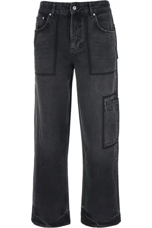 Represent Hombre, Vaqueros, Negro, Talla: W33