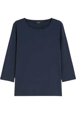 Max Mara Mujer, Camisetas, Azul, Talla: L