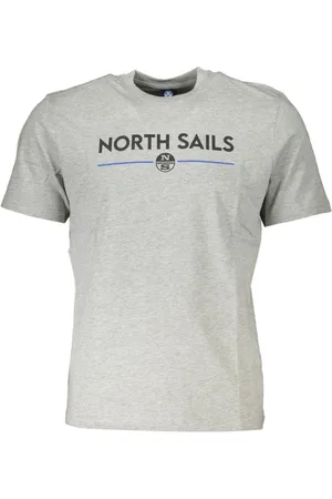 North Sails Hombre, Camisetas, Gris, Talla: S